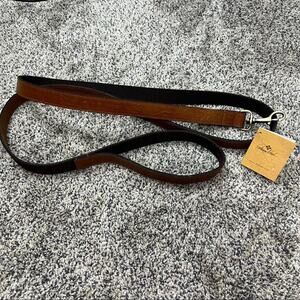 NWT PATRICIA NASH Tooled Florence 1” Leather Dog Leash